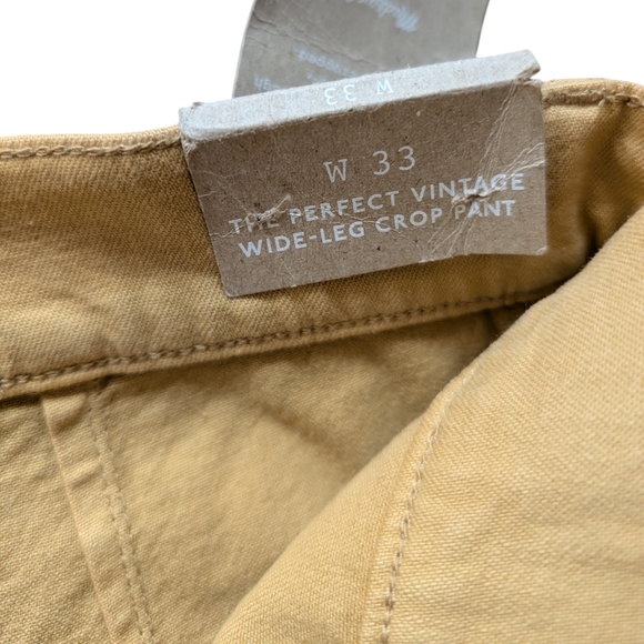 Madewell The Perfect Vintage Wide Leg Crop Pant - Picture 4 of 16